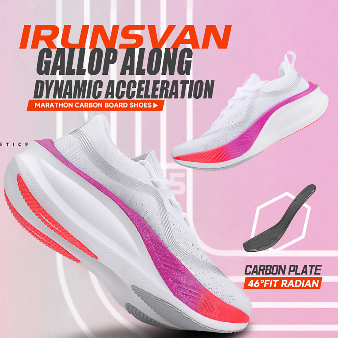 Break Your PB with IRUNSVAN METTLED HORSE 3.0 Carbon Shoes