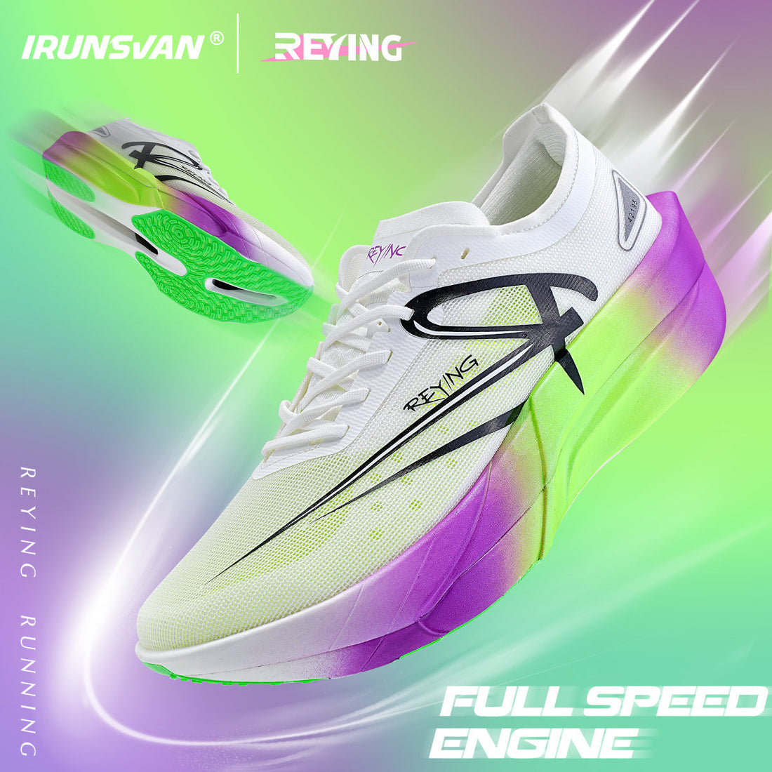 Chasing Light 1.0 Running Shoes – IRUNSVAN’s Cushioned, Breathable Game-Changer