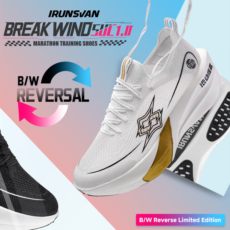 IRUNSVAN BREAKTHROUGH WIND 1.0 Pro | Ultra Light Long-Distance Running Shoe