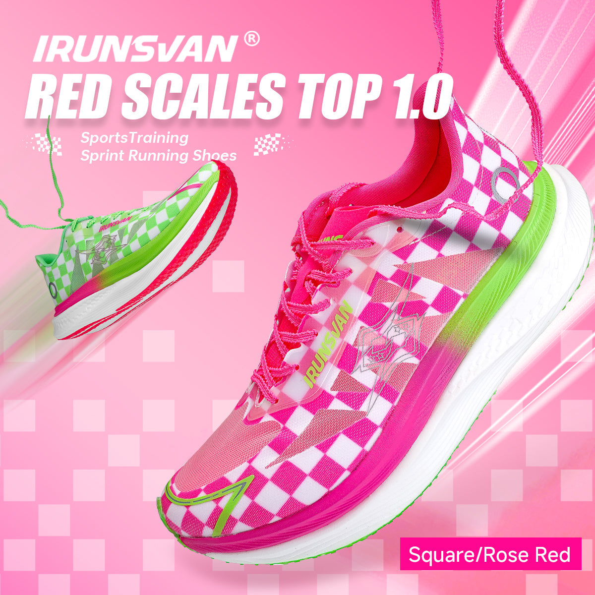 IRUNSVAN carbon plate running shoes