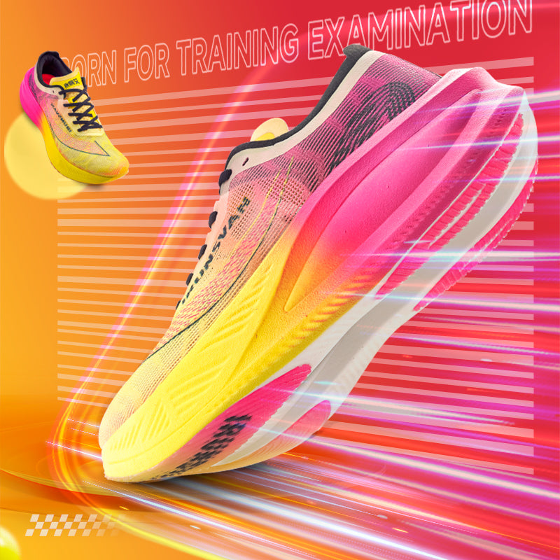 Lightweight Speed Running Shoes | IRUNSVAN Heat 1.0 Nylon Carbon Plate Sneakers