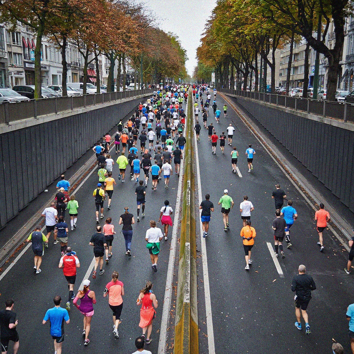 Marathon Road Running