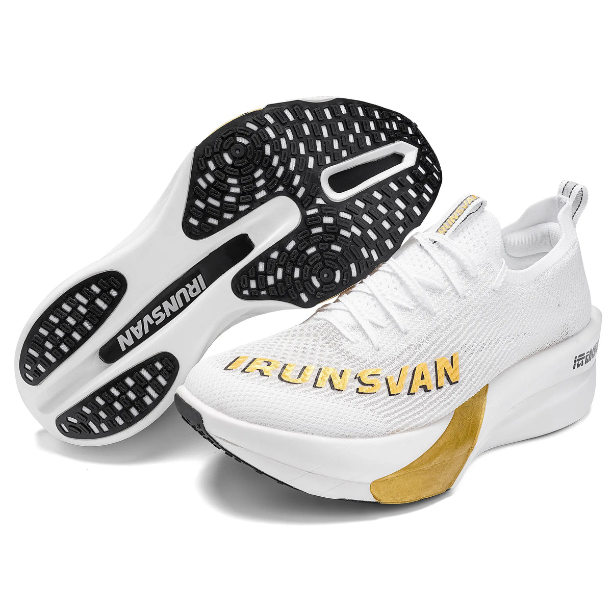 IRUNSVAN BREAKTHROUGH WIND 1.0 Pro Cushioned Carbon Plated Marathon ...