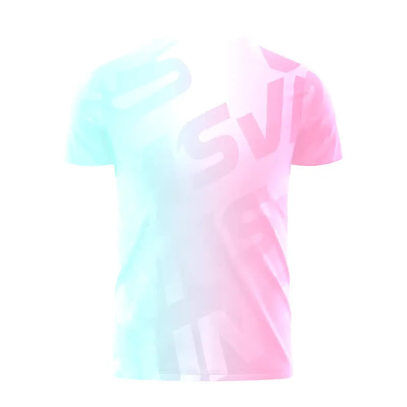 Unisex Quick-Dry Running Sport Tops Short Sleeve Yoga Fitness T-Shirts