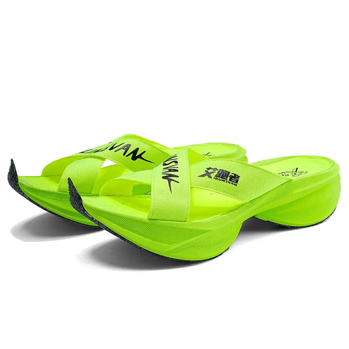 IRUNSVAN UNRULY 1.0 carbon plate sport recovery slide sandals