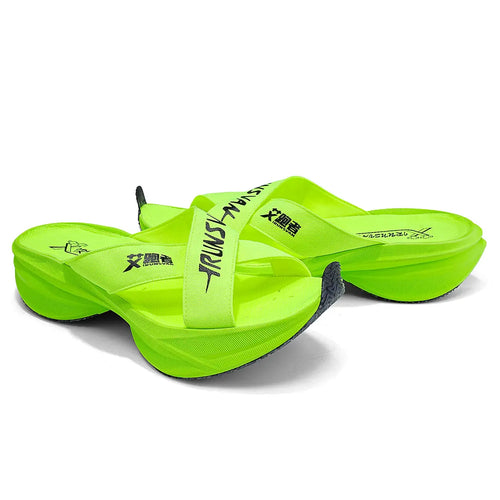IRUNSVAN UNRULY 1.0 carbon plate post run recovery sport slides