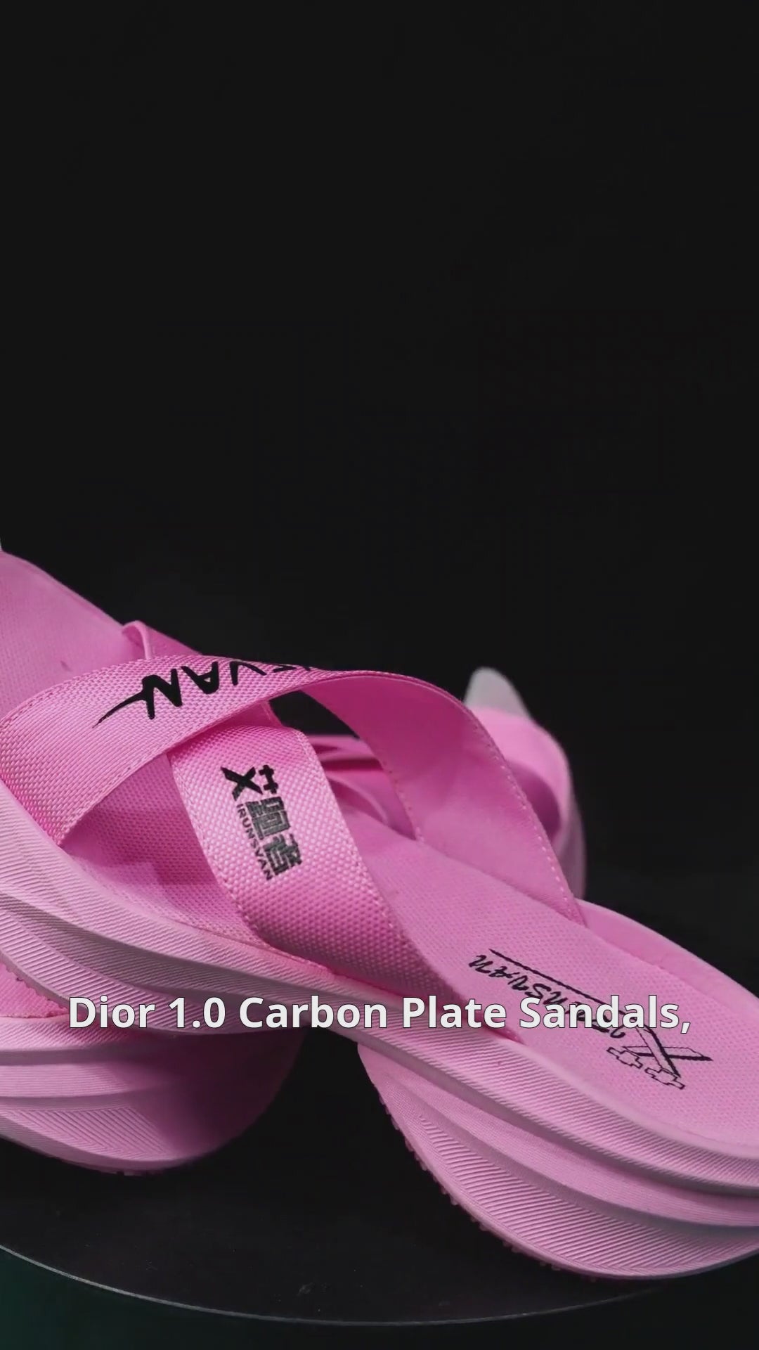 UNRULY 1.0 Fashion T800 Carbon Plated Sport Flip Flops